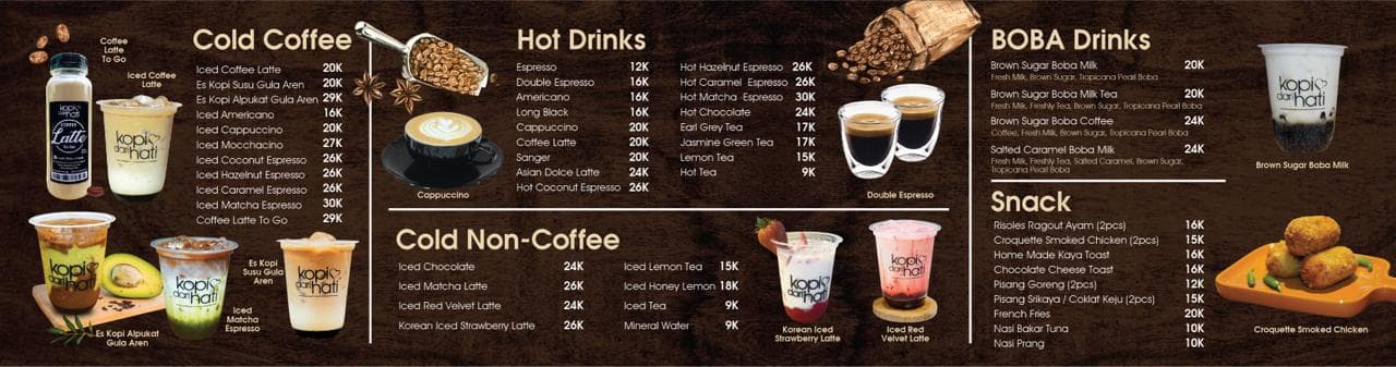 Kopi Dari Hati Menu Landscape
